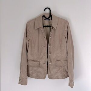 Liz Claiborne suede blazer